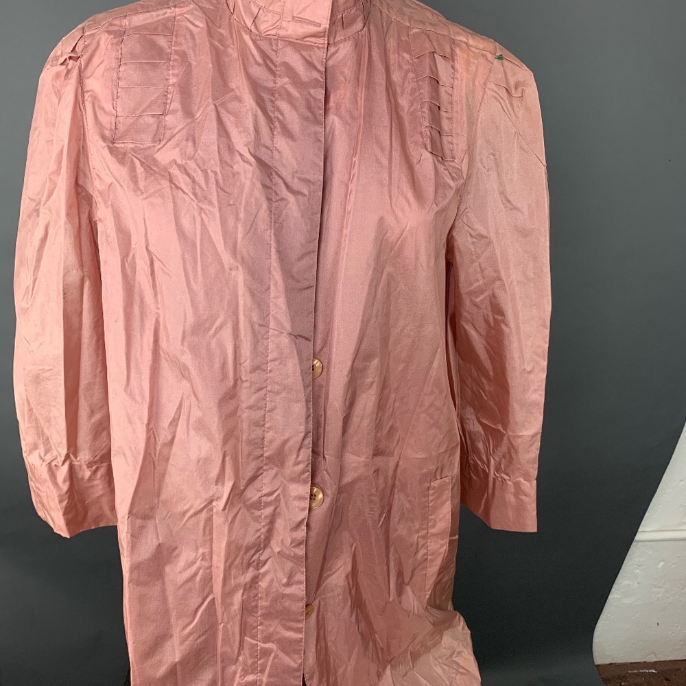 Pink Cape-Rain Coat